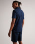 <P>Ss Paper Boat Print Shirt</P>